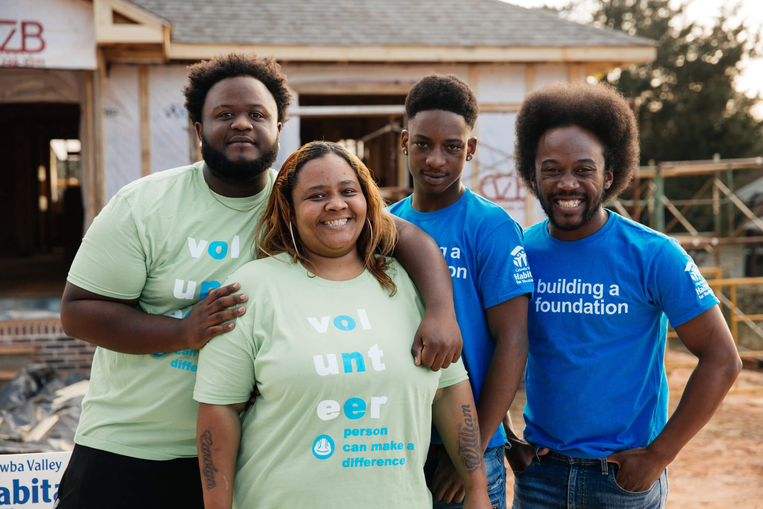 Habitat for Humanity group photo